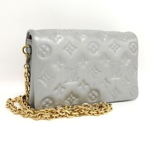 Louis Vuitton Pochette Coussin Monogram Leather Shoulder Bag